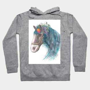 Mackinac Island Spring Horse Hoodie